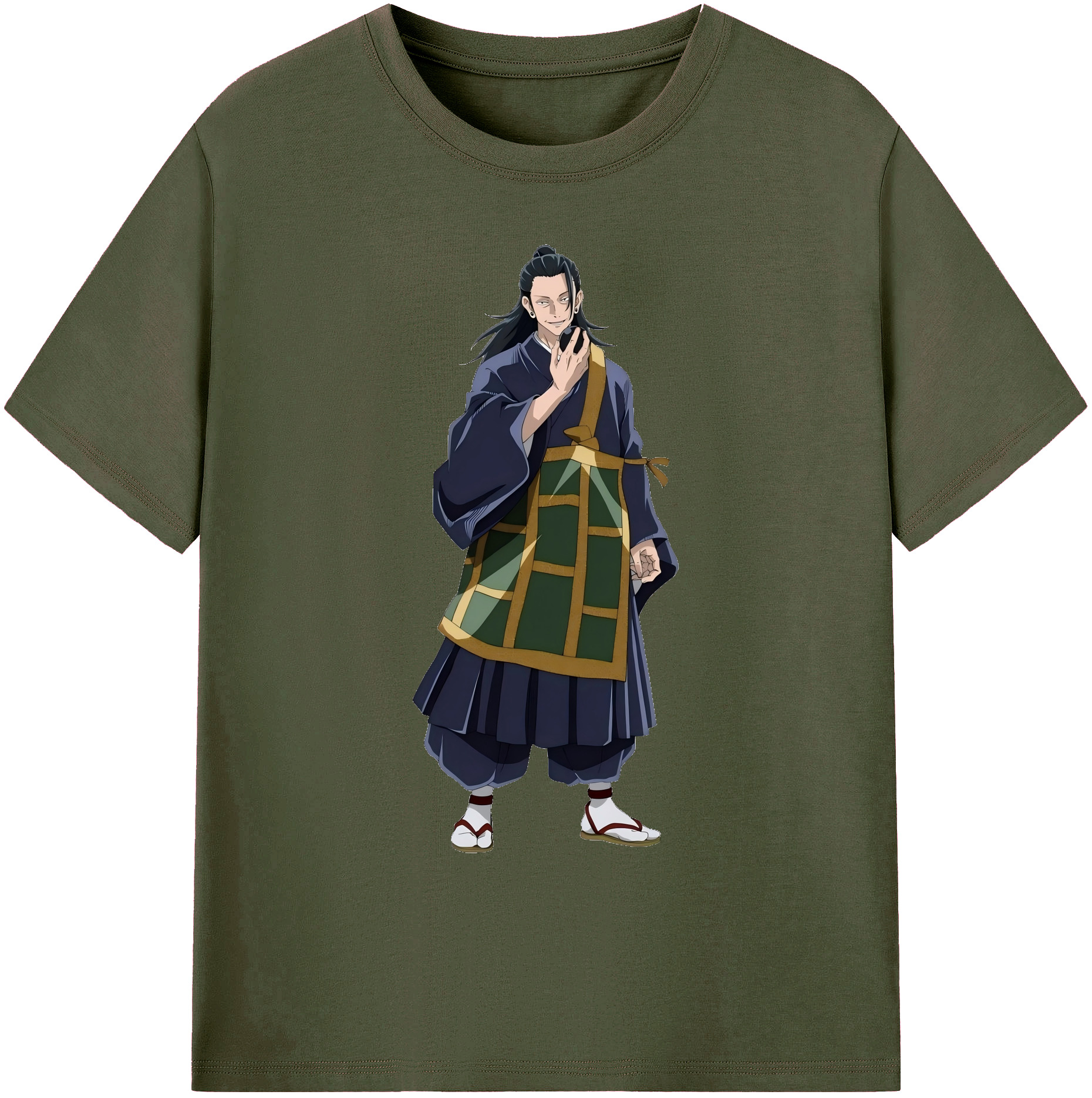 （画像用） 呪術廻戦 Jujutsu Kaisen 綿100％ メンズ半袖Tシャツ｜肌触りやわらか＆通気性